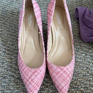 Charles David Pink Women's Heels